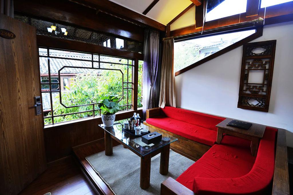 Lijiang Yiran Ethnic Custom Viewing Inn Szoba fotó